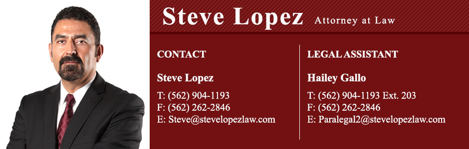 Steve Lopez, Attorney at Law